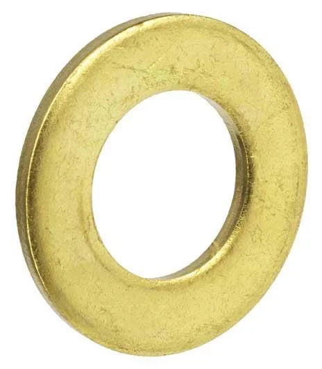 Arruela lisa M8 latao