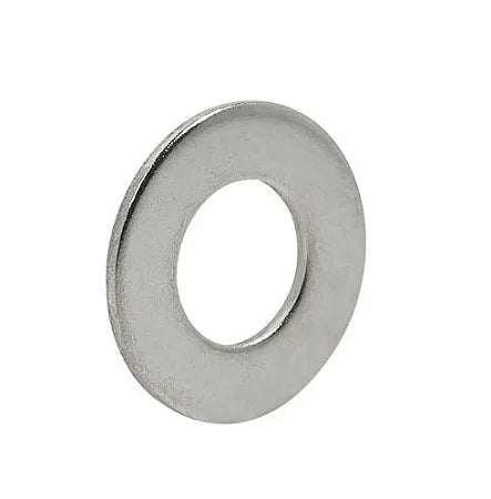 Arruela lisa M16 Zincado Branco