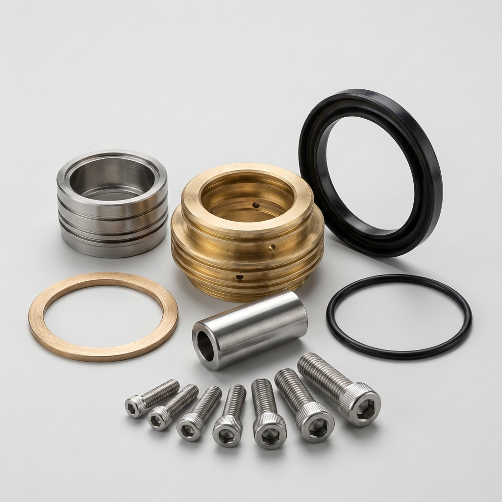 Kit de Reparo Bomba Alta Pressão BPG-50 Peças de Manutenção Completo