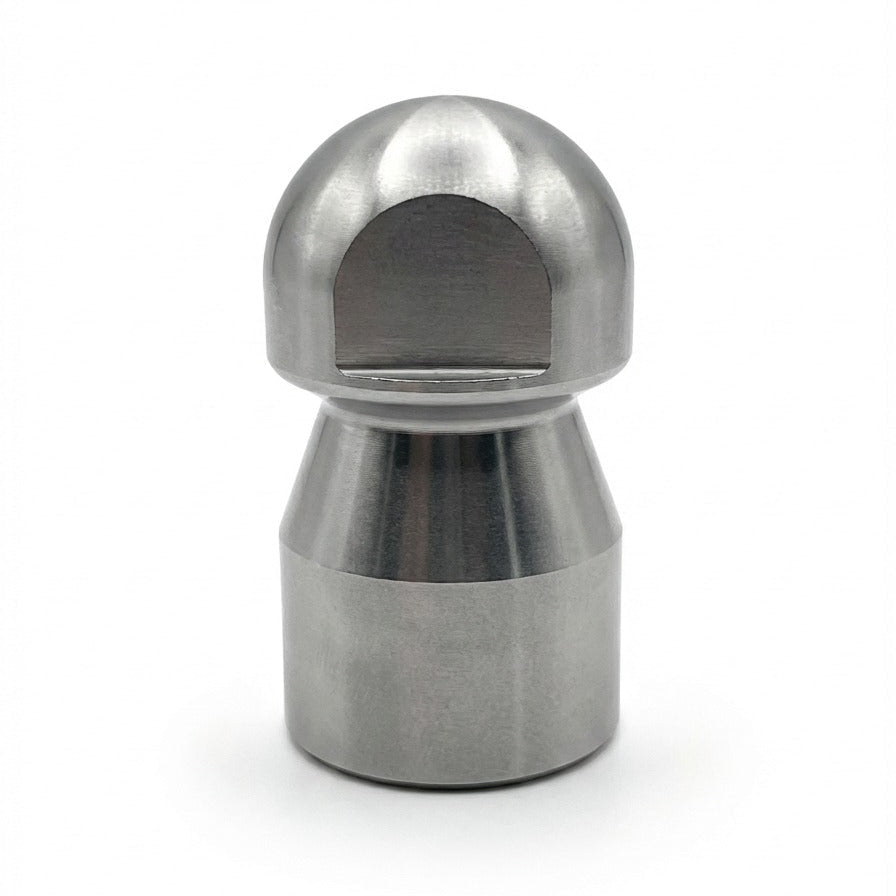 Bocal de Gordura Ø40mm Rosca 3/4” NPT 35° para Hidrojato – Alta Pressão para Remoção de Gordura em Tubulações