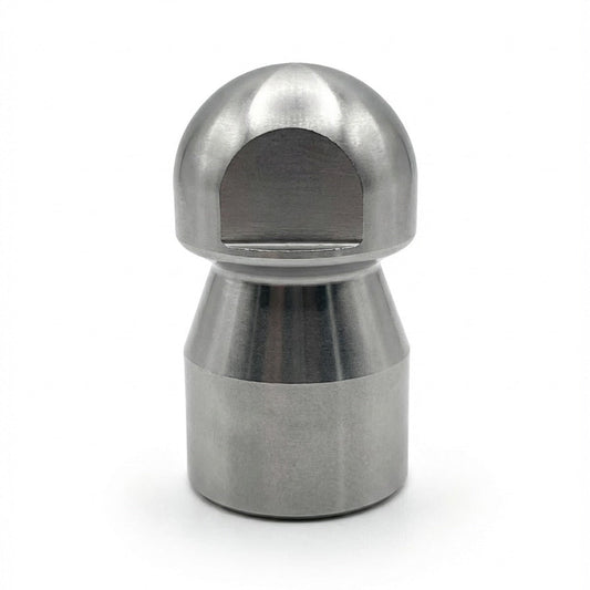 Bocal de Gordura Ø40mm Rosca 3/4” NPT 35° para Hidrojato – Alta Pressão para Remoção de Gordura em Tubulações